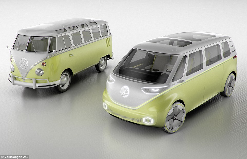 two tone vw id buzz