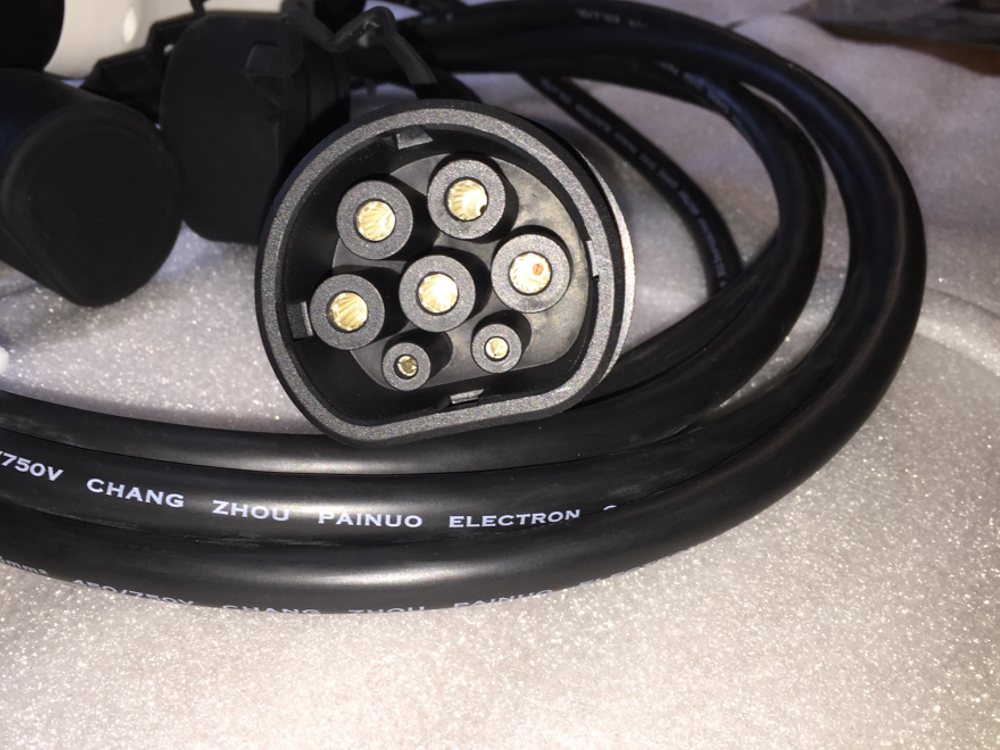 Type 2 - Type 2 Charging Cable close up of car connector | EV Charging