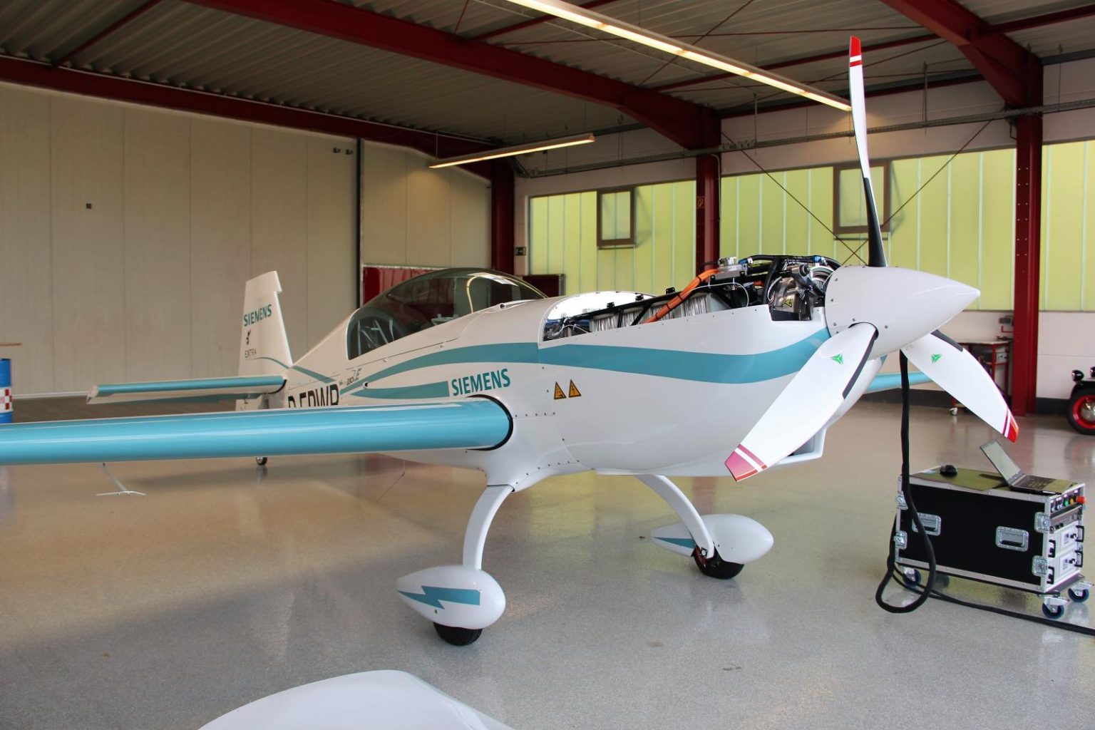 Electric Plane Takes Flight EV Charging Cables