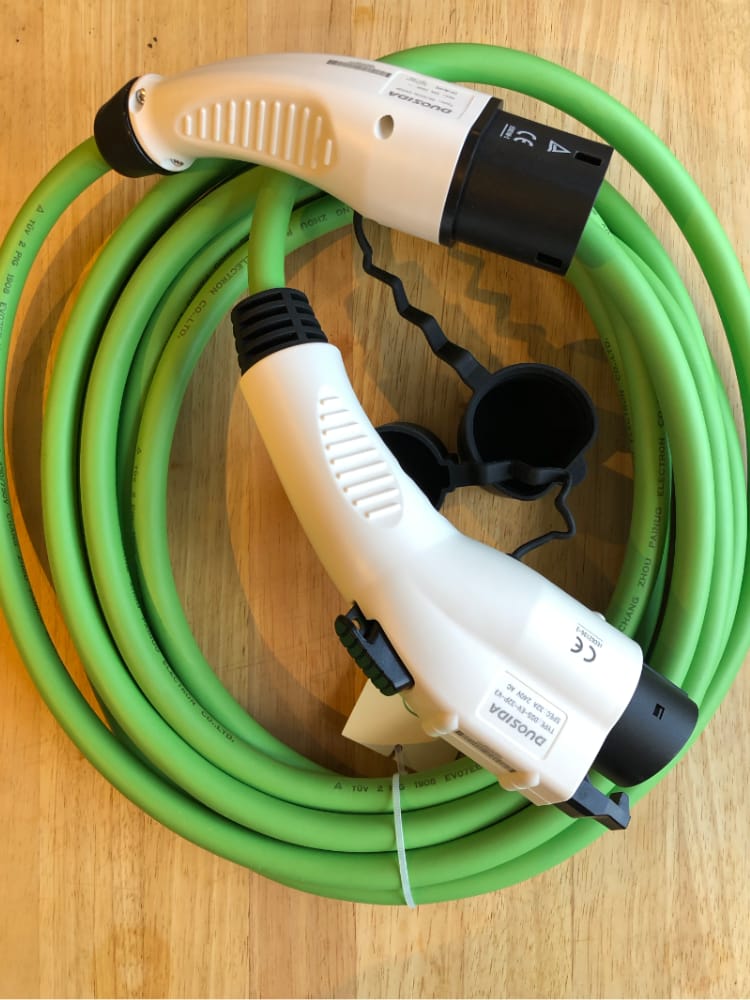 Type 2 Type 1 Charging Cable 32 Amp 7 5M EV Charging Cables
